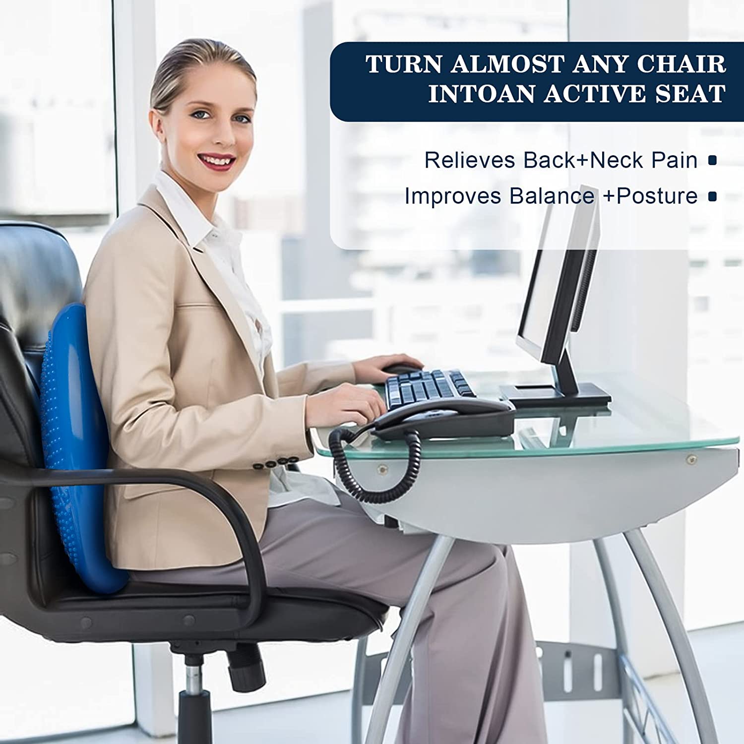 Balance Cushion Disc - Качающаяся подушка для надувной воздушной устойчивости