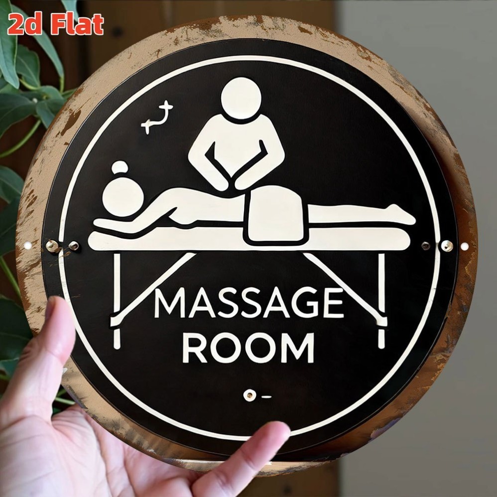 Health Within Wellness Center - 2D-плоский, печать высокой четкости, водонепроницаемый и