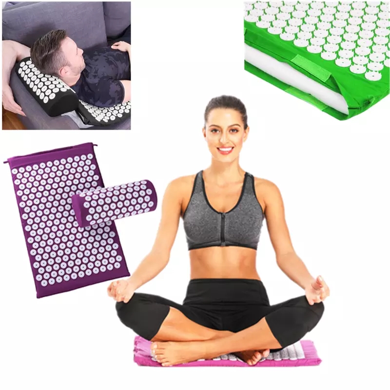 Массажер Коврик для йоги Подуш – обзор и цена Acupressure Mat Set