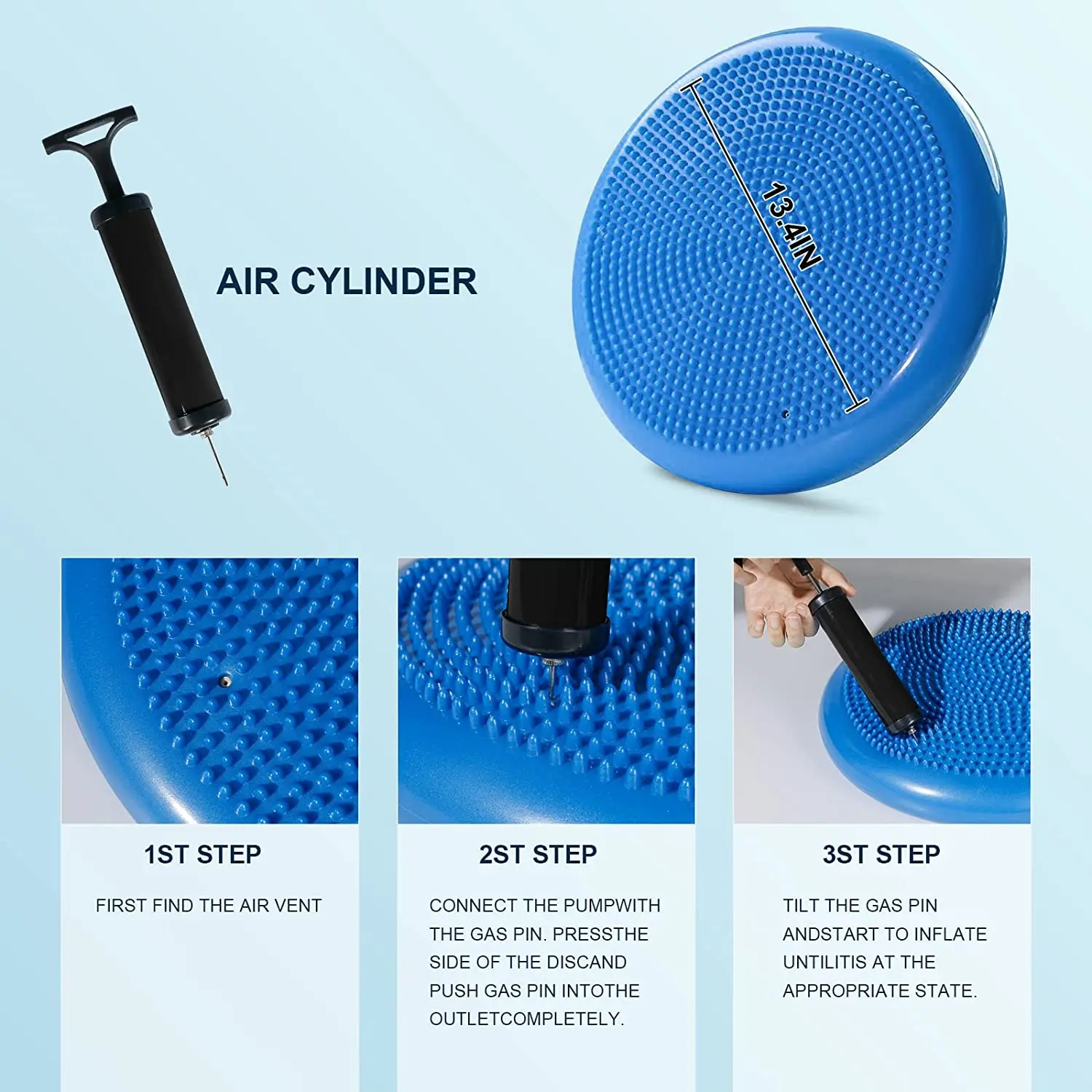 Качающаяся подушка для надувно – обзор и цена Balance Cushion Disc